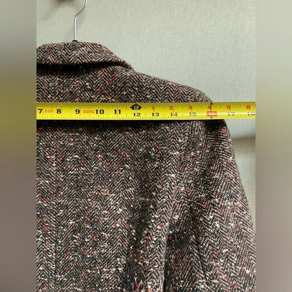 Bazar Christian Lacroix designer wool tweed pink multi colored blazer Sz 38 - Picture 12 of 14